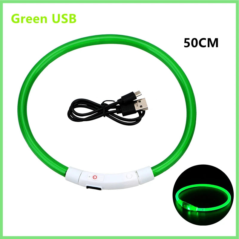 GlowPaw Safety Light Collar