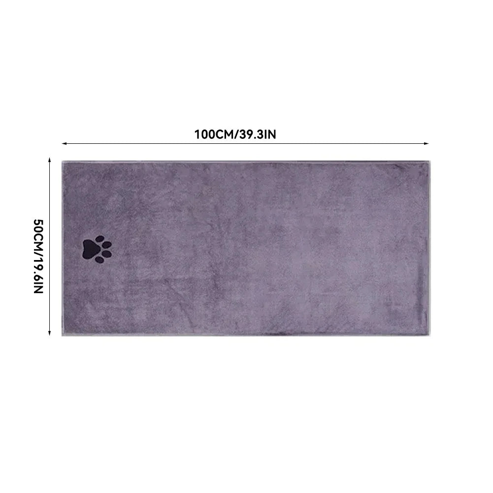 PawDry™ Microfiber Pet Bath Towel