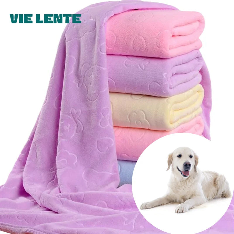PawDry™ Quick-Dry Pet Bath Towel