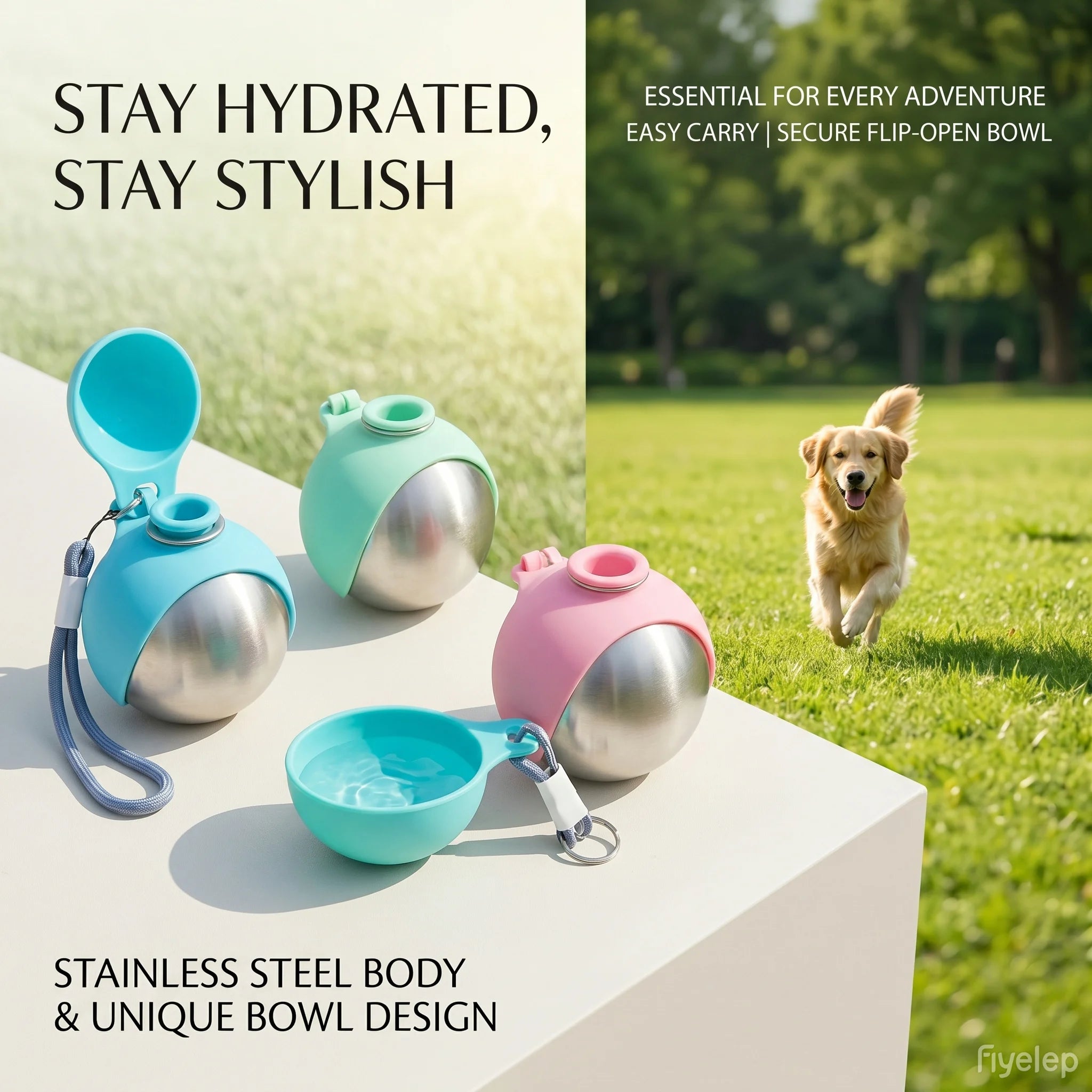 PawSip™ Portable Dog Water Bottle