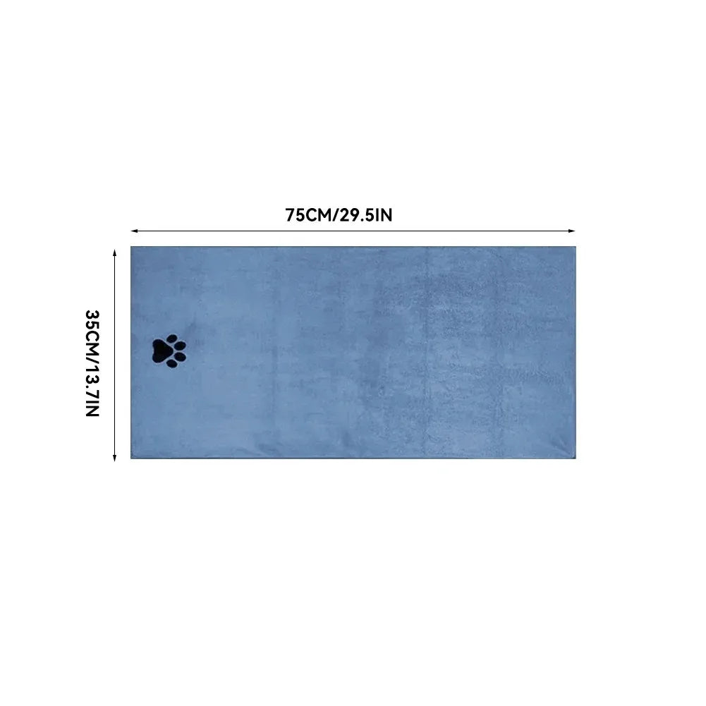 PawDry™ Microfiber Pet Bath Towel
