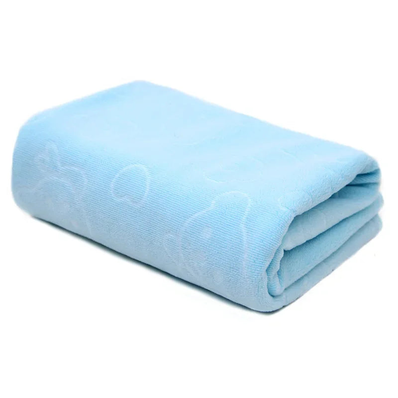 PawDry™ Quick-Dry Pet Bath Towel