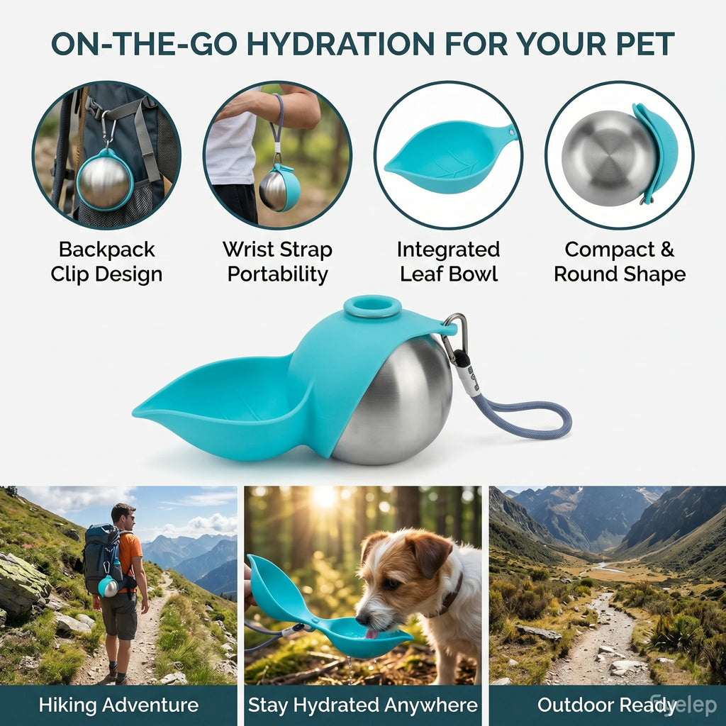 PawSip™ Portable Dog Water Bottle