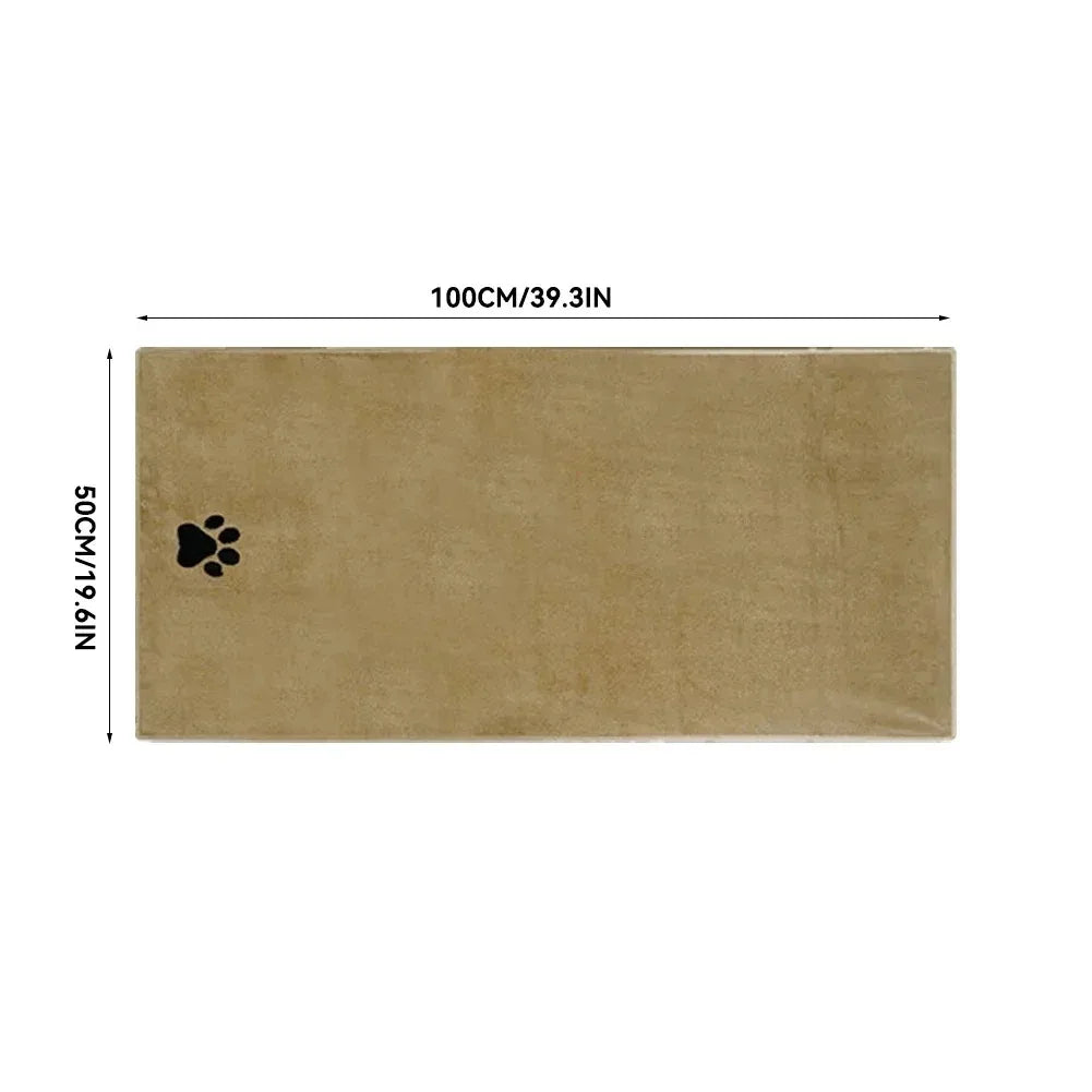 PawDry™ Microfiber Pet Bath Towel