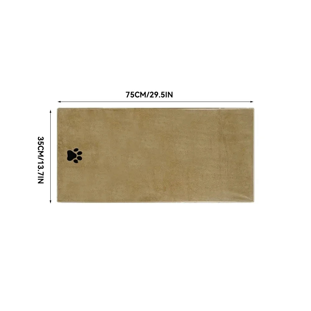 PawDry™ Microfiber Pet Bath Towel