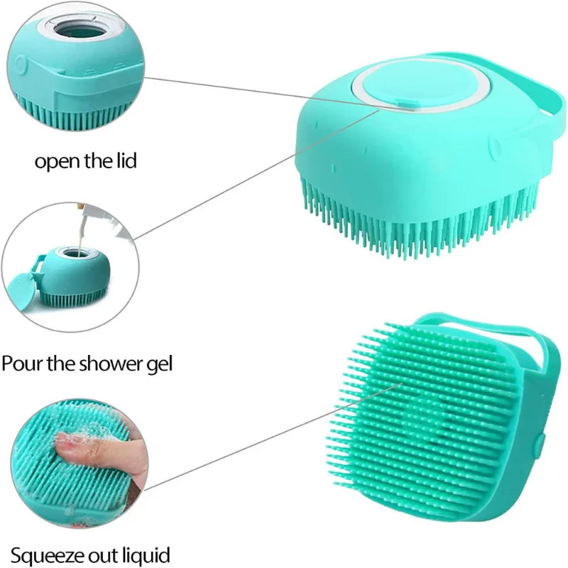 PawWash Silicone Bath Brush