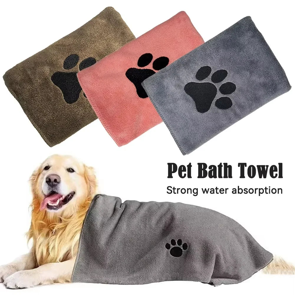 PawDry™ Microfiber Pet Bath Towel
