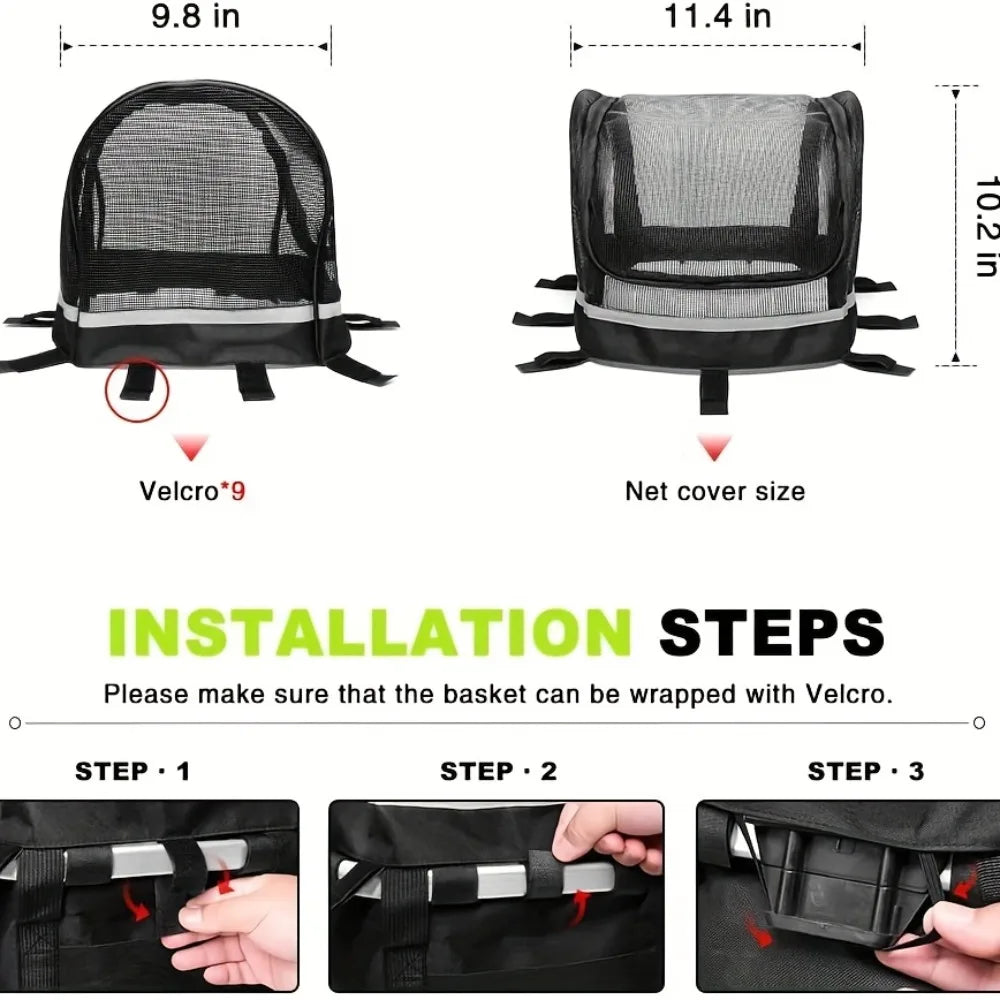 PawRide Bike Basket Cover