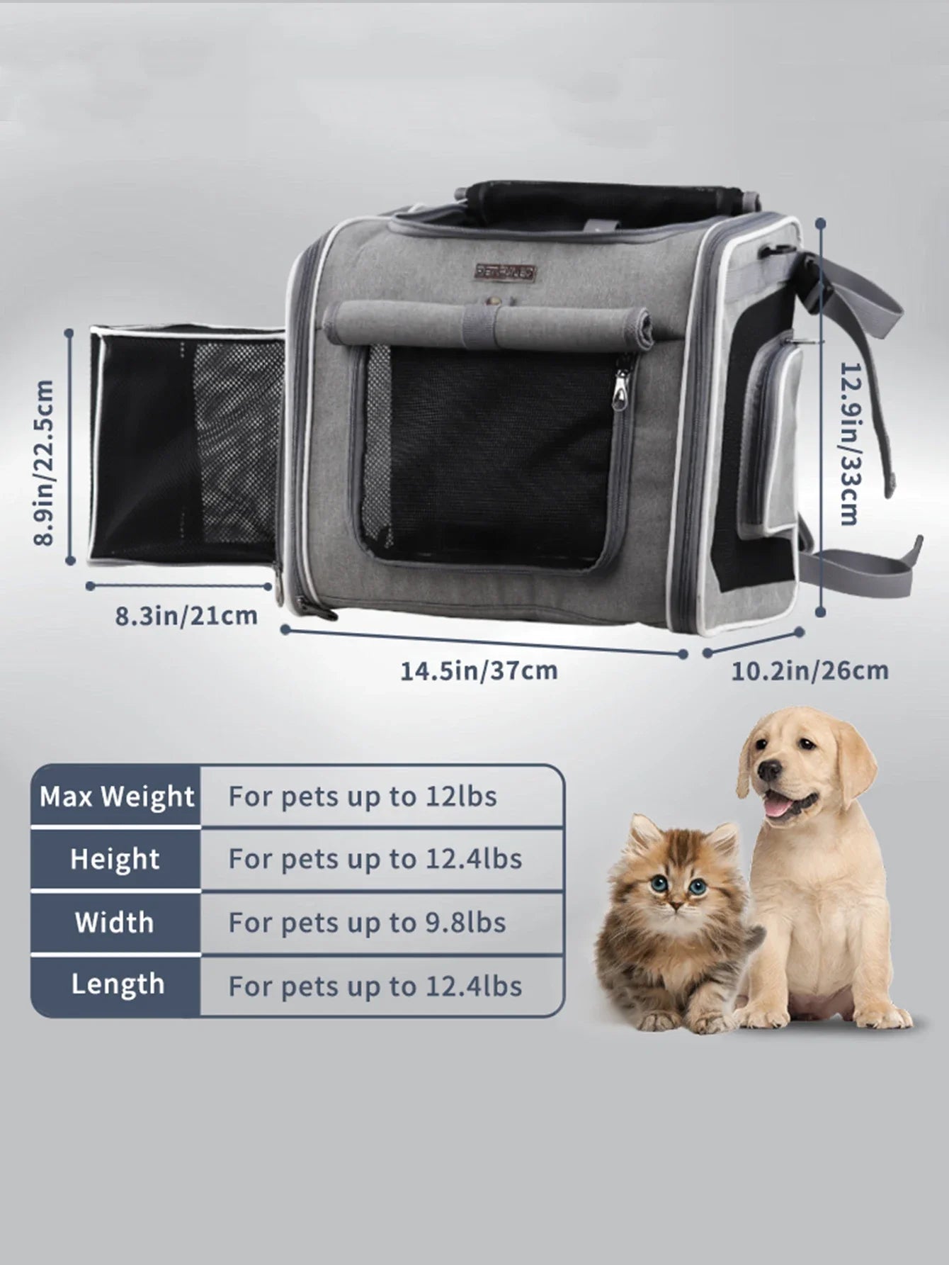 FlexNest Expandable Pet Carrier