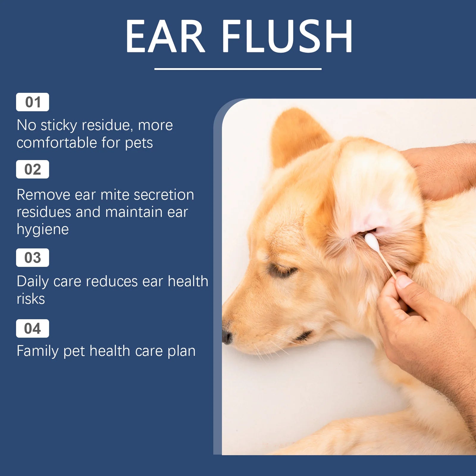 PureEar™ Pet Care – Gentle Ear Cleaning & Freshness Formula (100ml)