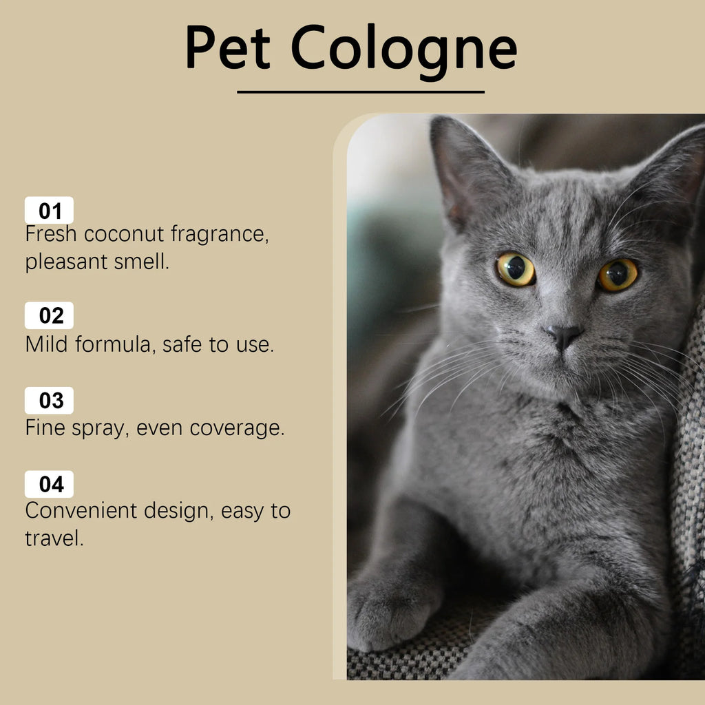 CocoFresh™ Pet Spray – Natural Odor Eliminator for Dogs & Cats (100ml)