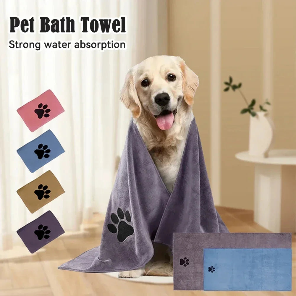 PawDry™ Microfiber Pet Bath Towel