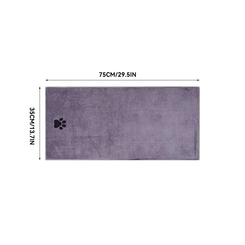 PawDry™ Microfiber Pet Bath Towel