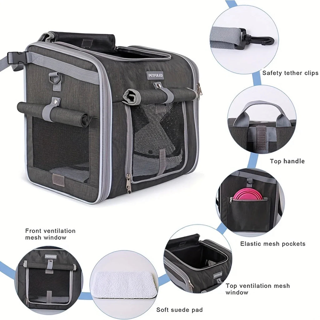 FlexNest Expandable Pet Carrier