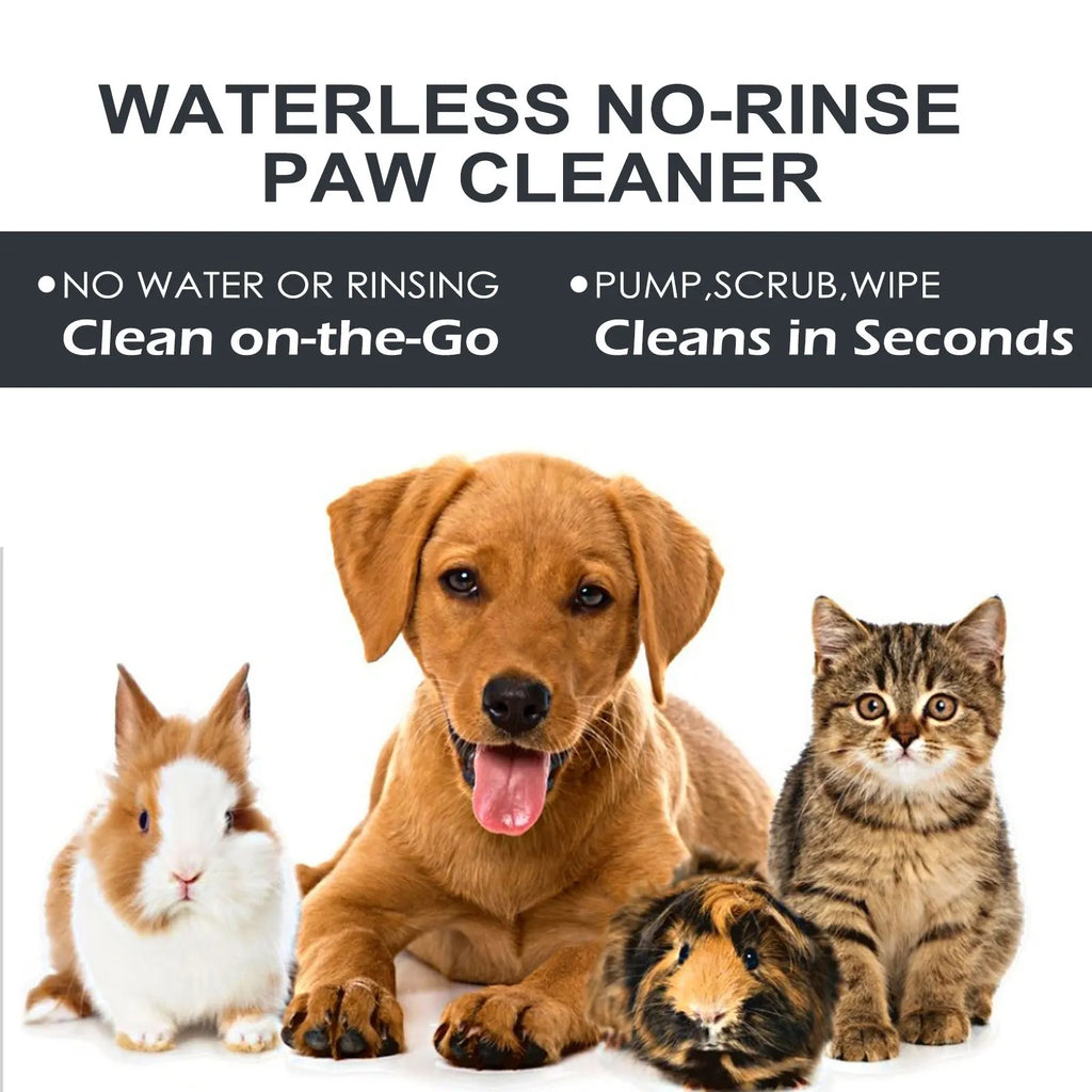 PurePaws™ Foam Brush – Gentle Waterless Paw Cleanser for Sensitive Pets