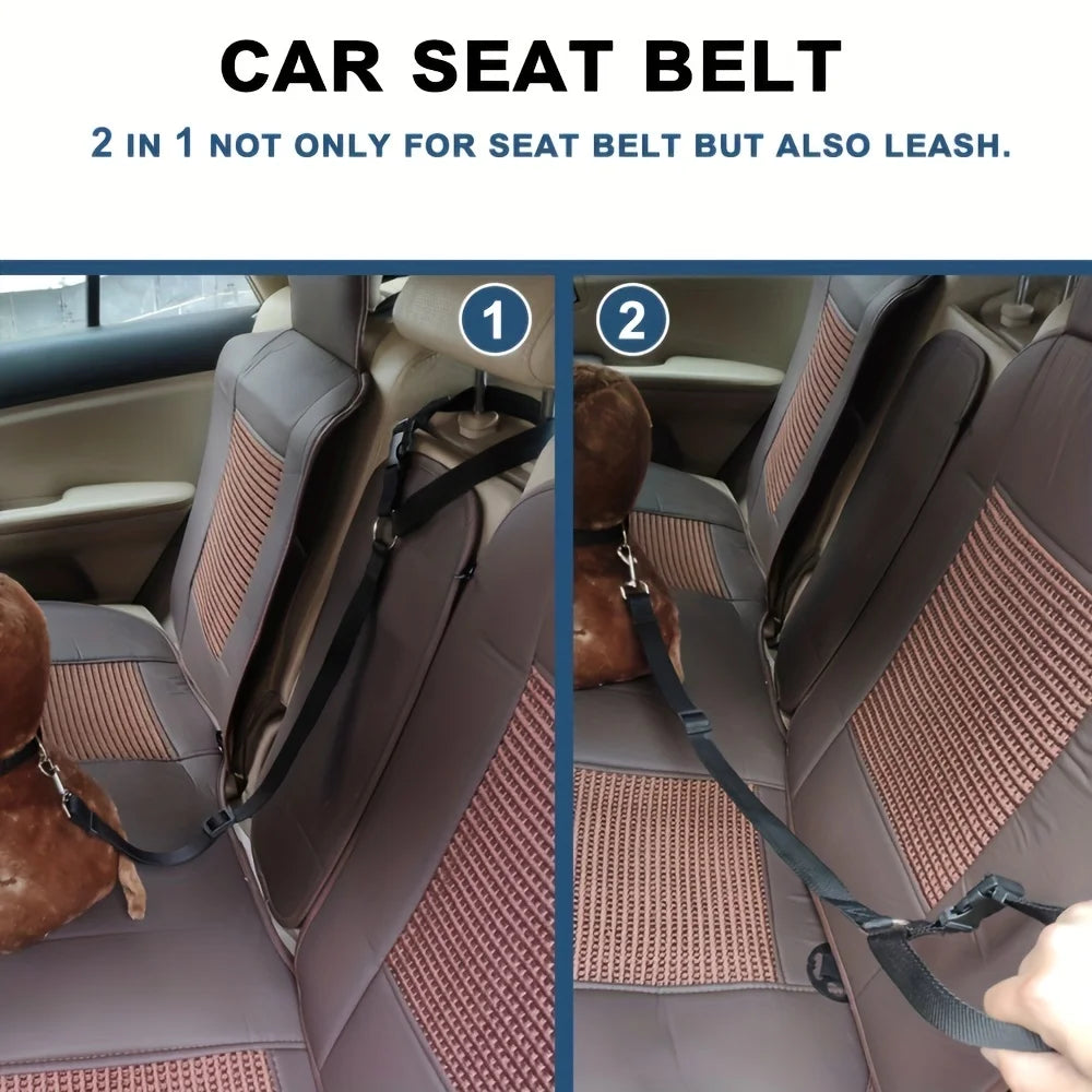 PawSafe™ Adjustable Pet Car Seat Belt
