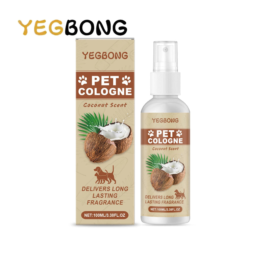 CocoFresh™ Pet Spray – Natural Odor Eliminator for Dogs & Cats (100ml)