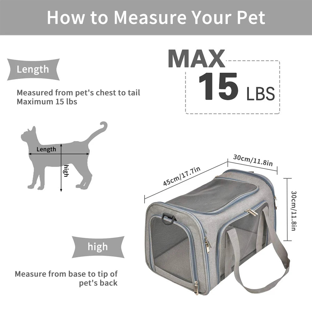 PawTravel Soft-Sided Pet Carrier