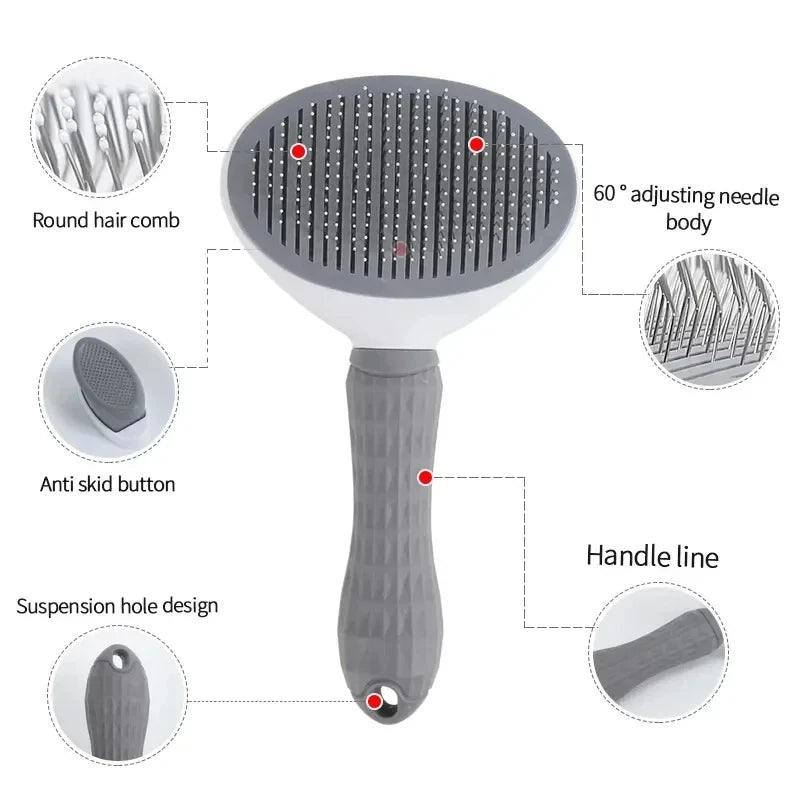 FurEase Self-Cleaning Brush